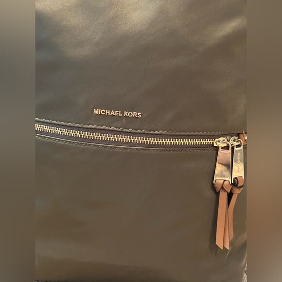 Michael Kors Olive Nylon Backpack - Picture 9 of 16